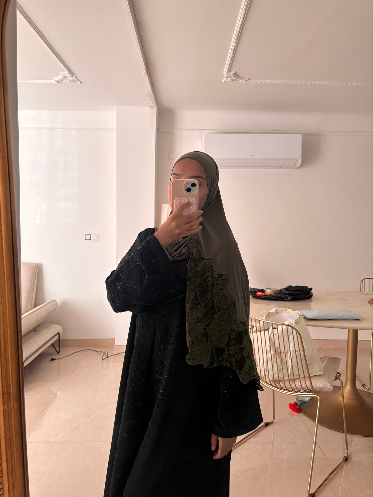 Hijab en dentelle