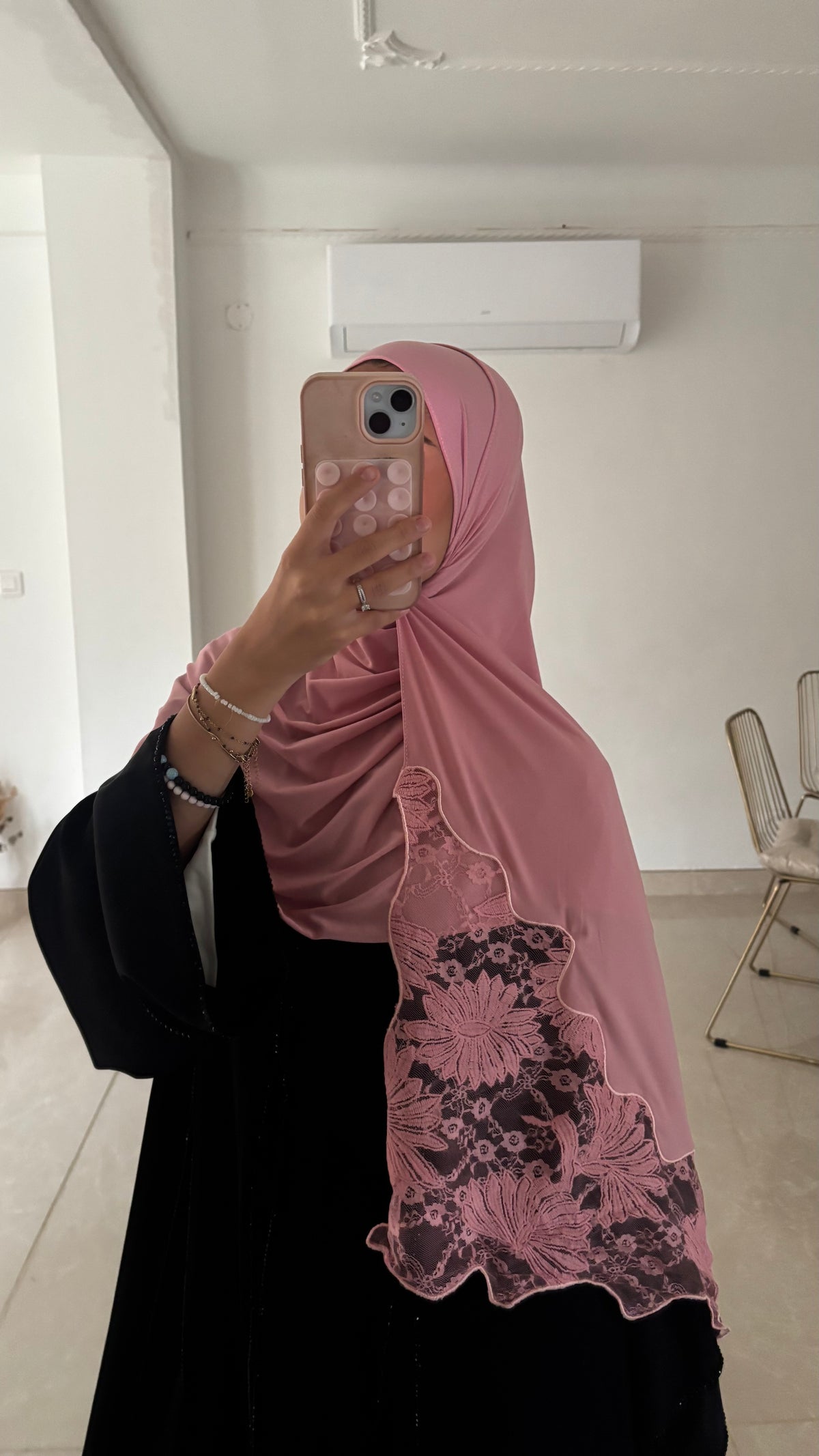 Hijab en dentelle